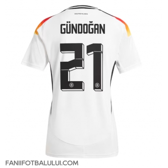 Germania Ilkay Gundogan #21 Tricou Fotbal Replică European 2024 Barbati Acasa